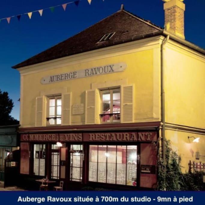 Amman Studio Avec Terrasse Au Coeur Du Village Impressionniste Auvers-sur-Oise Exterior foto